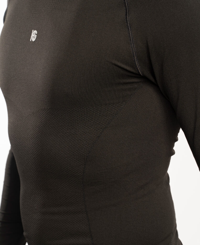 BASIS Camiseta de manga larga negro