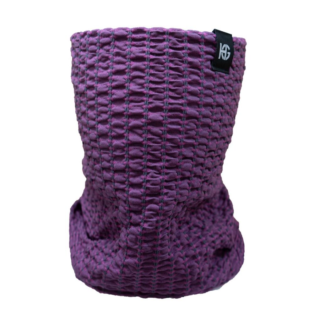 VORKU Bufanda técnica lila