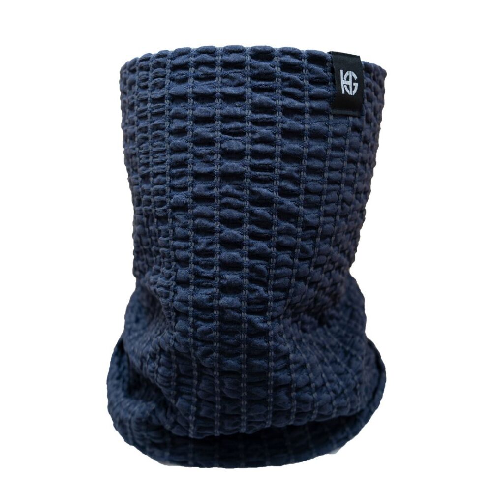 VORKU Bufanda técnica marino