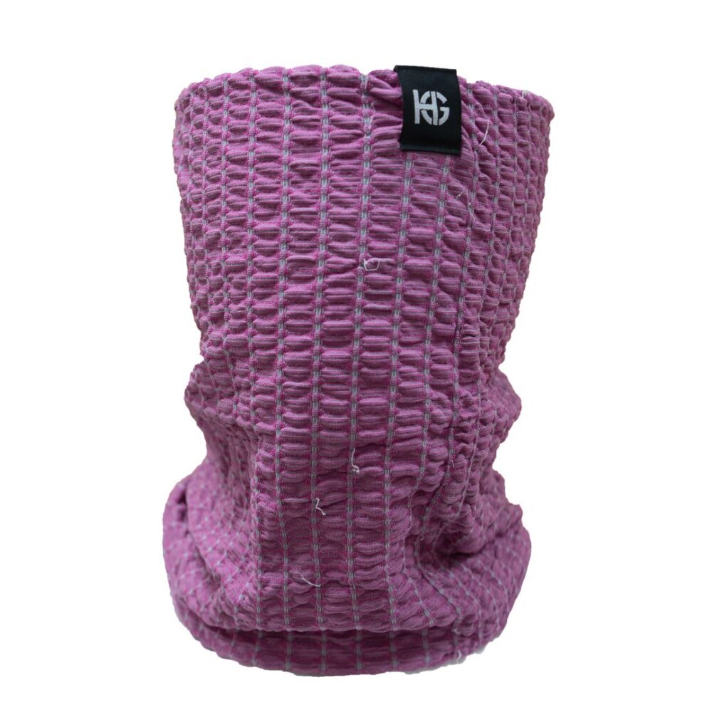 VORKU Bufanda técnica rosa