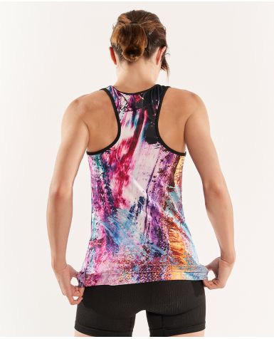 GALAXY SHINE Camiseta estampada fucsia, azul y blanco