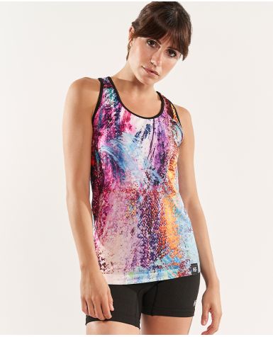 GALAXY SHINE Camiseta estampada fucsia, azul y blanco