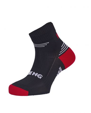 TOURMALET Calcetines outdoor negro y rojo