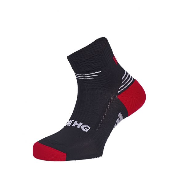 TOURMALET Calcetines outdoor negro y rojo