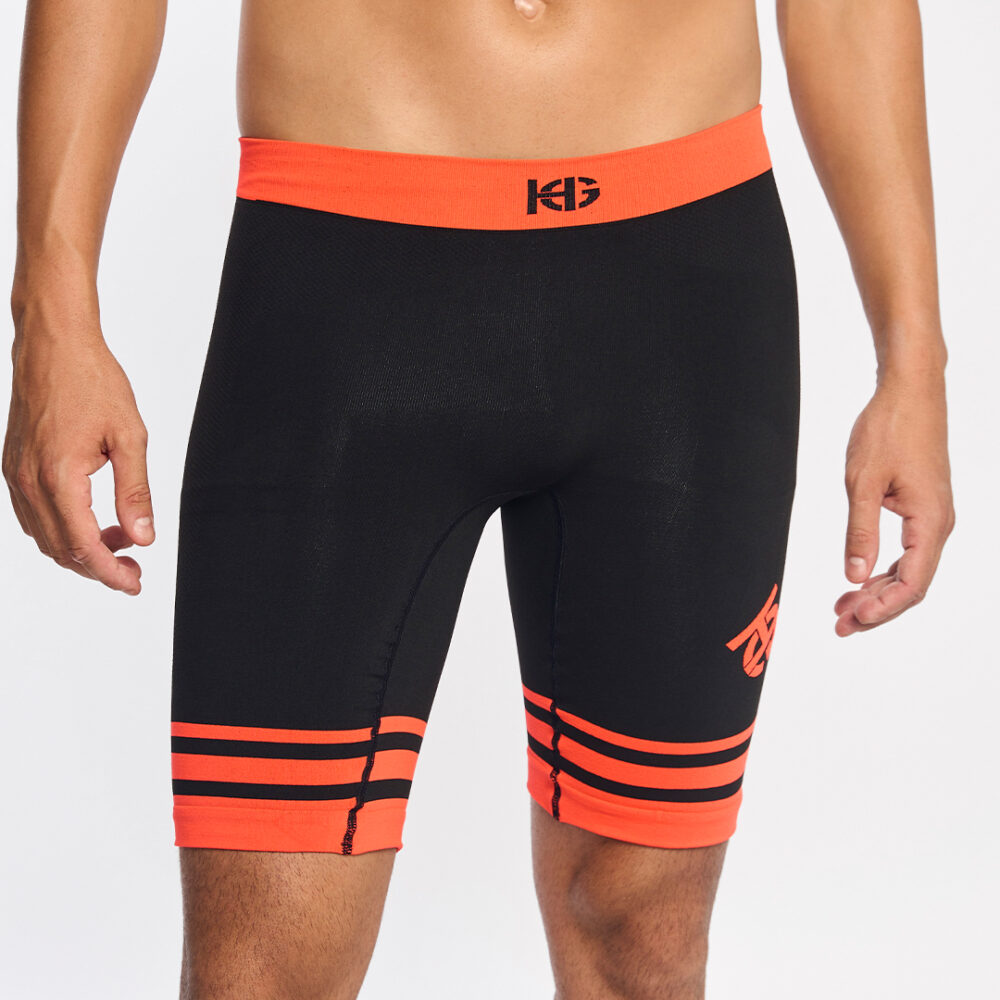 DALES 2.0 Malla corta con fibra de carbono naranja-1578SS24