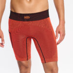 ARDEN Malla corta con fibra de carbono naranja-1579FW23-24