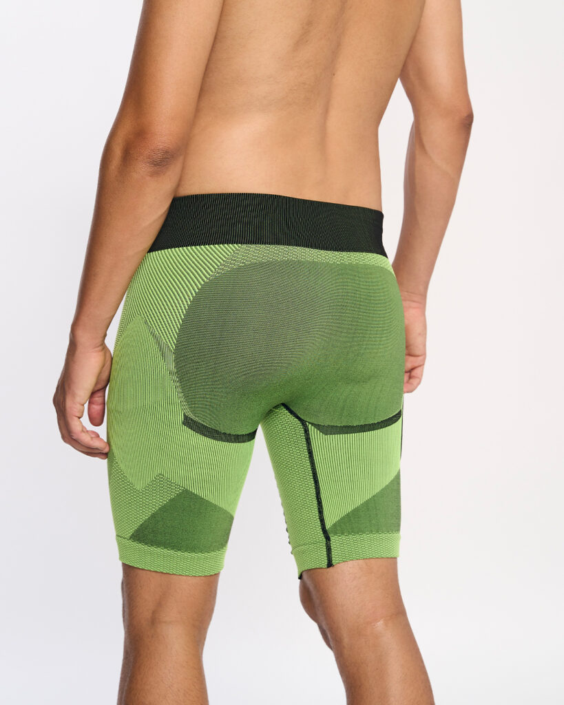 ARDEN Malla corta con fibra de carbono amarillo-1579FW23-24