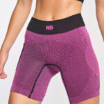 ARDEN Malla corta con fibra de carbono fucsia-1589FW23-24