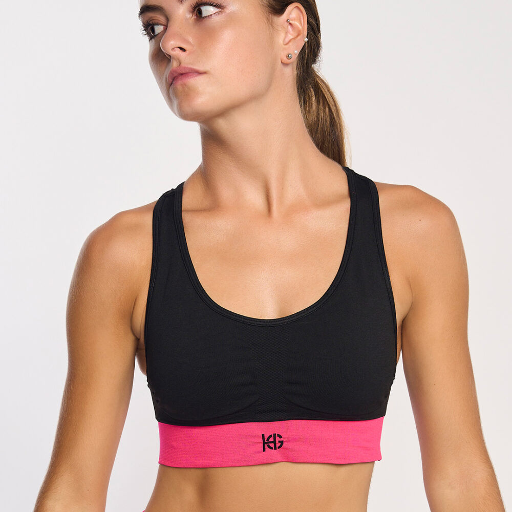 GARNET Sujetador deportivo fucsia