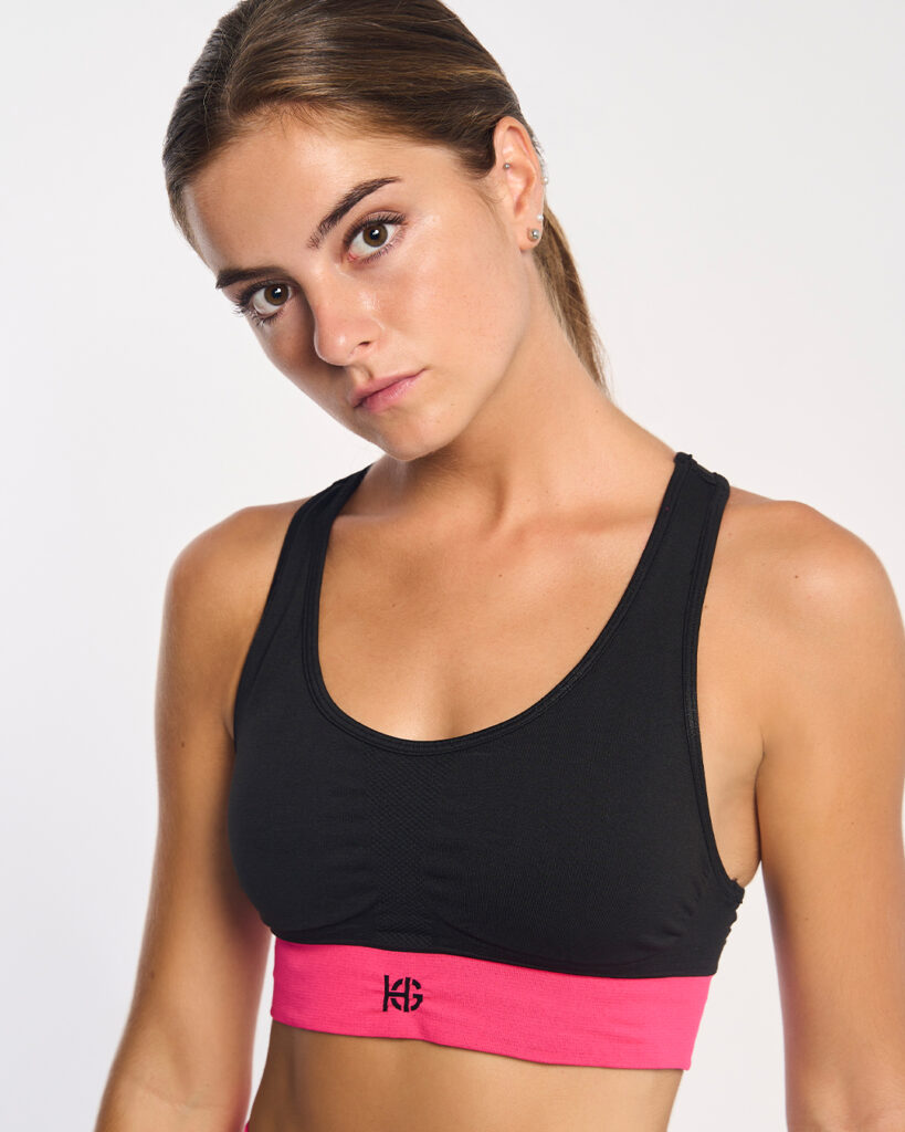 GARNET Sujetador deportivo fucsia