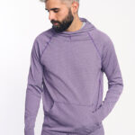 JOTUN Sudadera técnica con capucha lavanda
