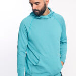 JOTUN Sudadera técnica con capucha turquesa