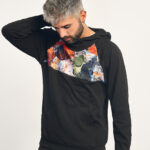 KONG Sudadera técnica con capucha naranja
