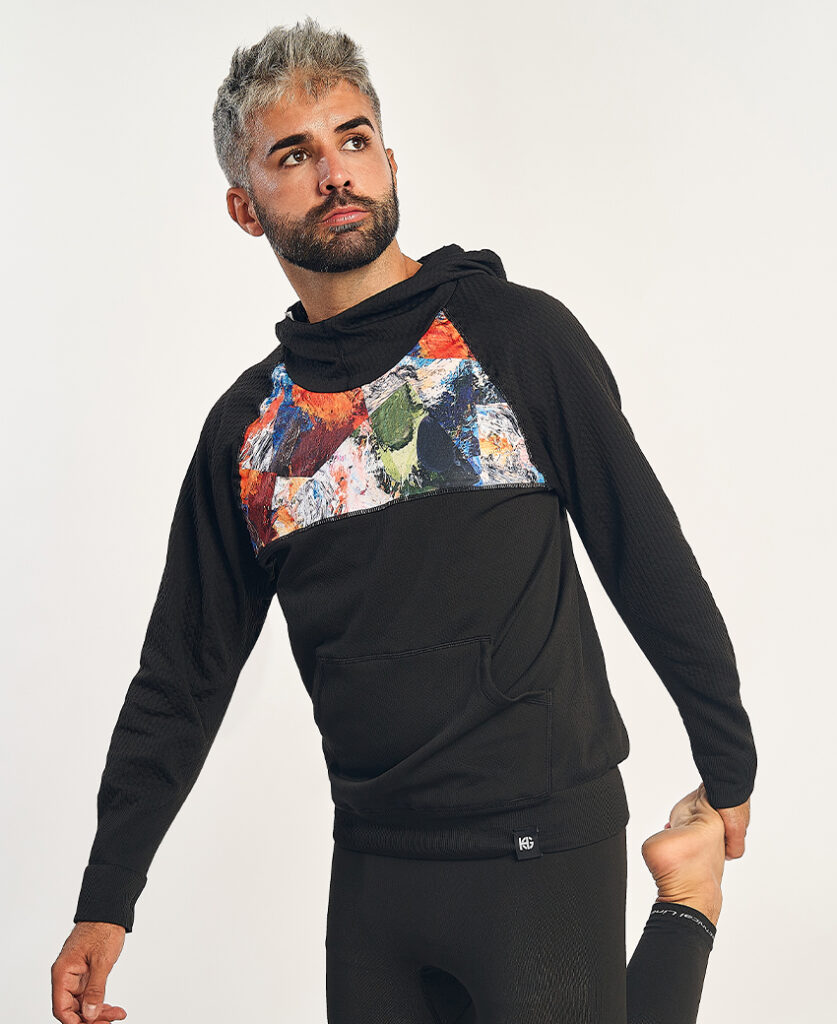 KONG Sudadera técnica con capucha naranja