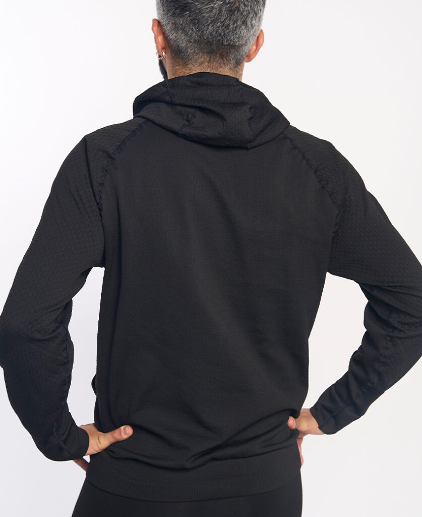 KONG Sudadera técnica con capucha morado