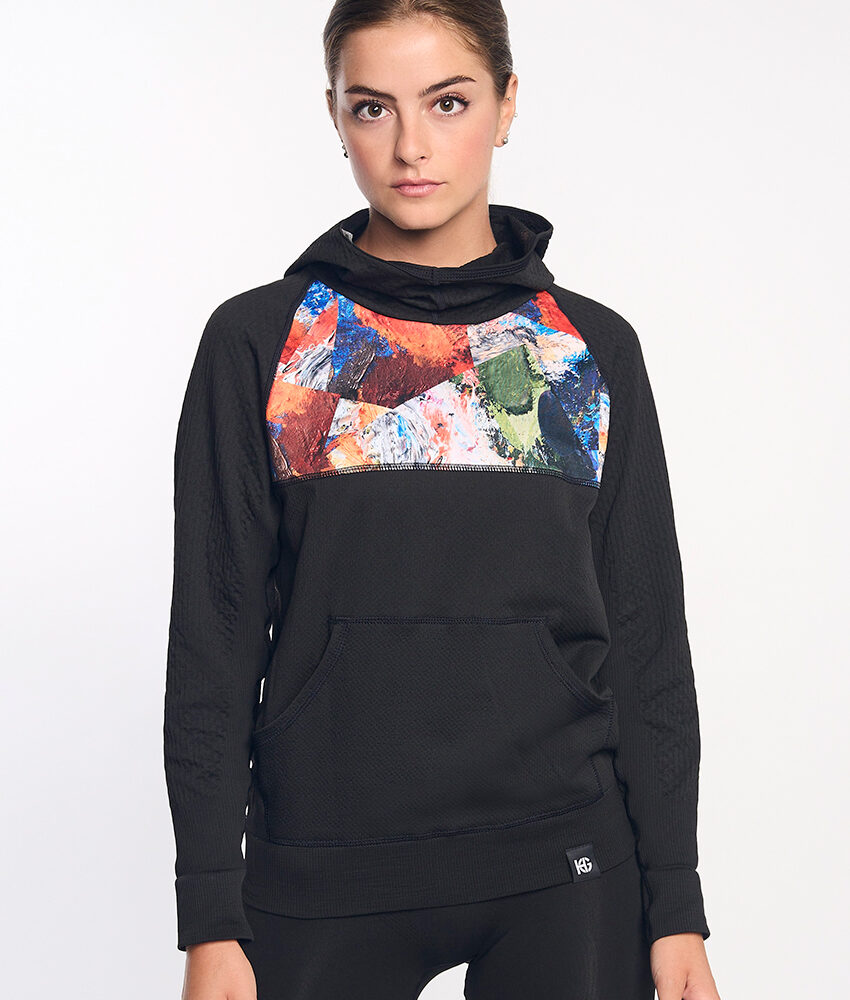 KONG Sudadera técnica con capucha naranja