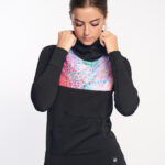KONG Sudadera técnica con capucha rosa