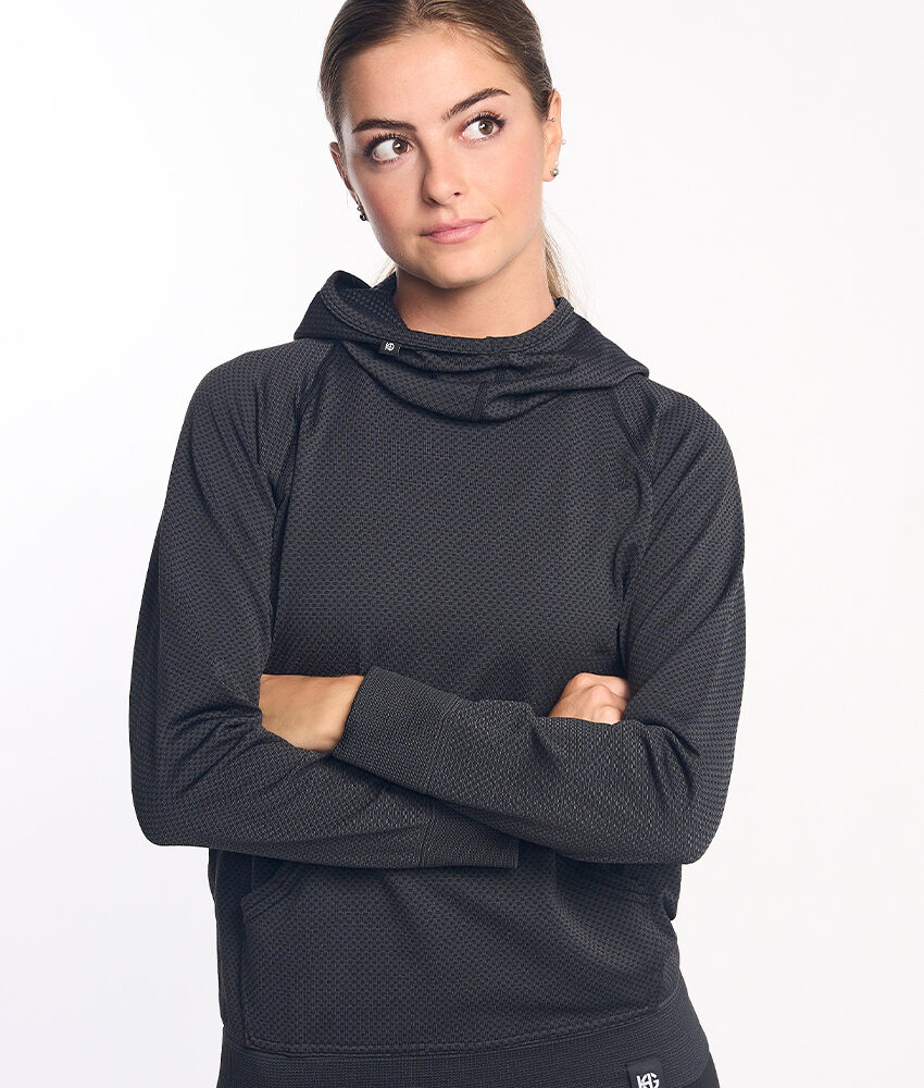 JOTUN Sudadera técnica con capucha asfalto