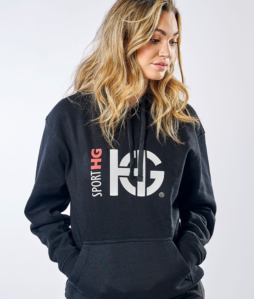 CLASS sudadera de algodón negra