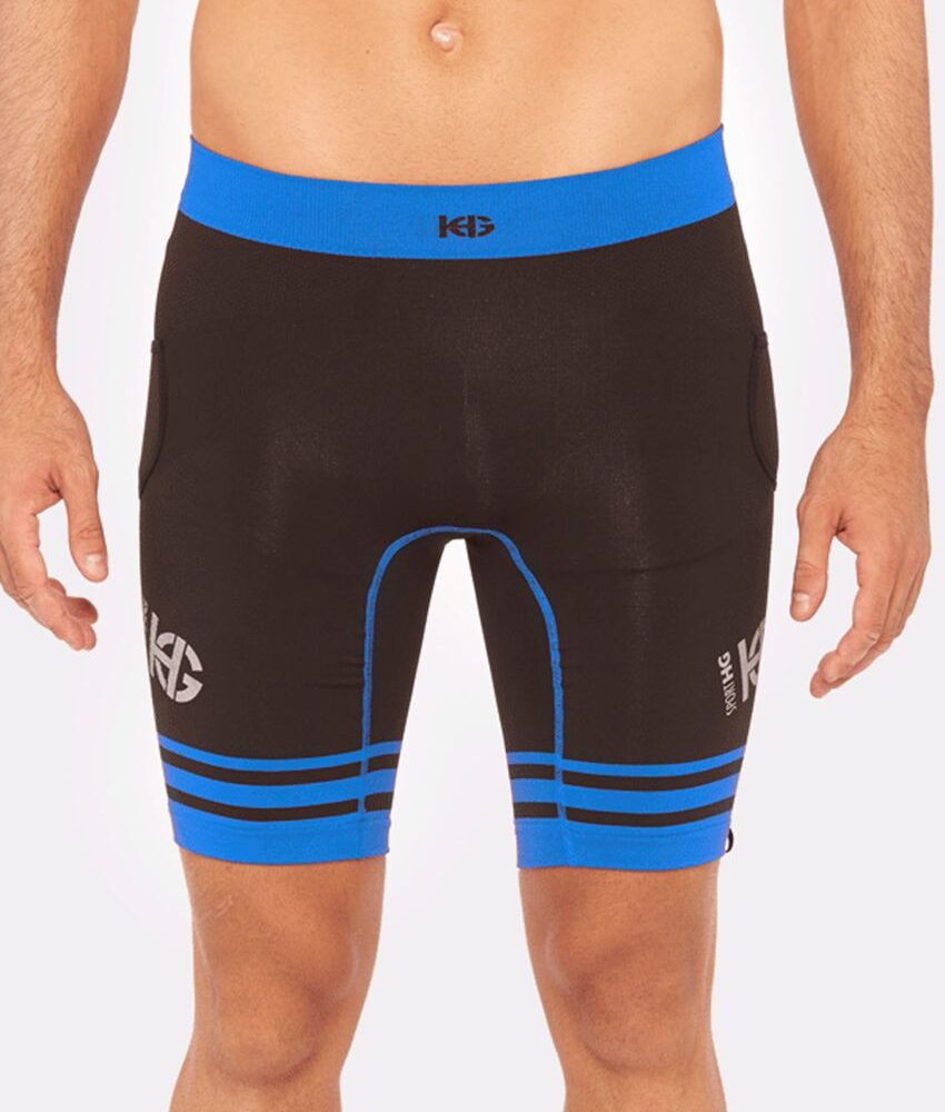 DALES 2.0 Malla corta con fibra de carbono azul