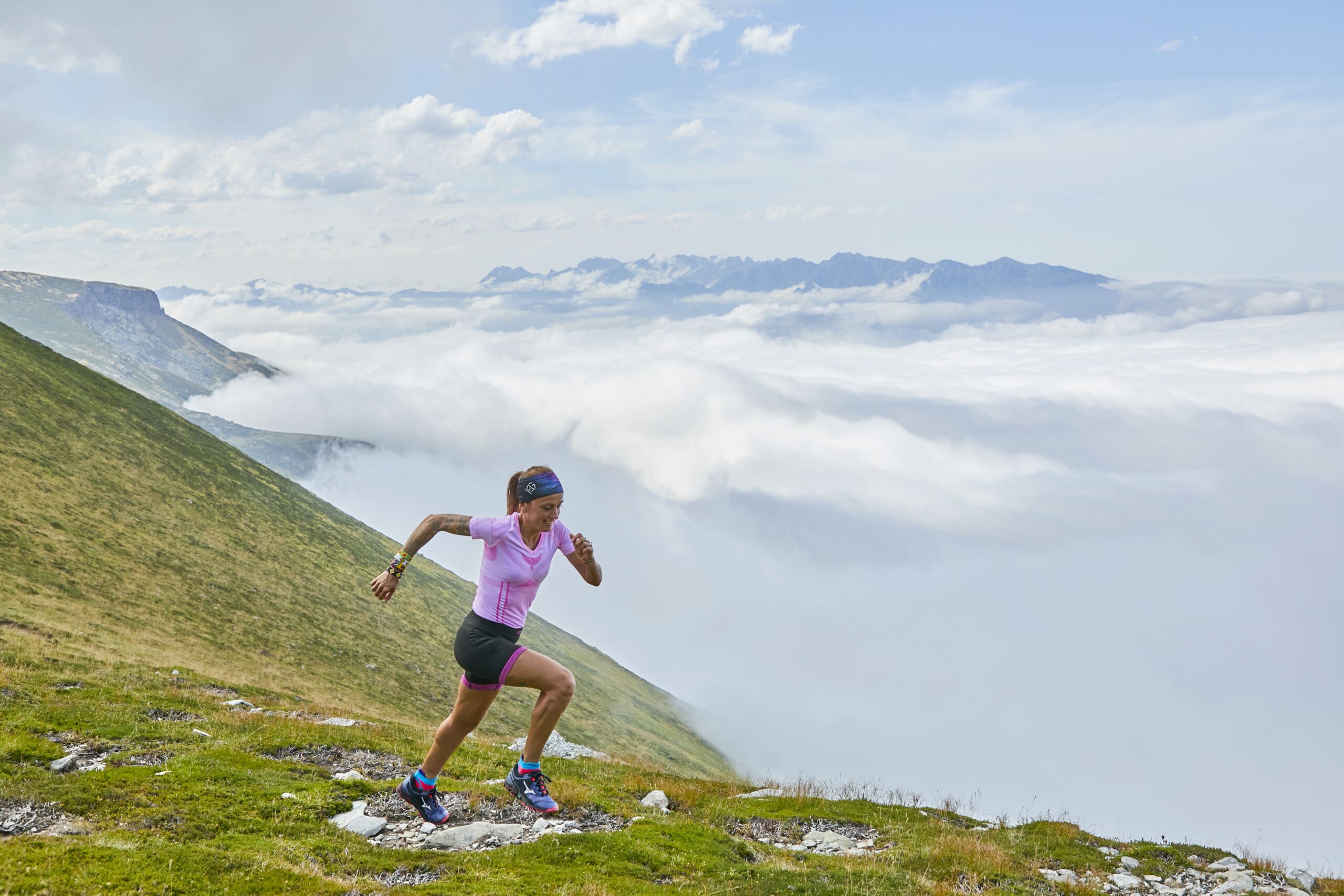 Azara García de los Salmones, corredora del SportHG Trail Team