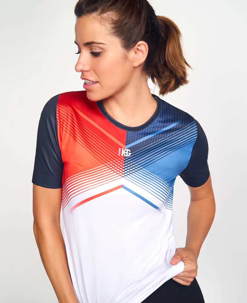 Dynamo camiseta estampada SportHG mujer