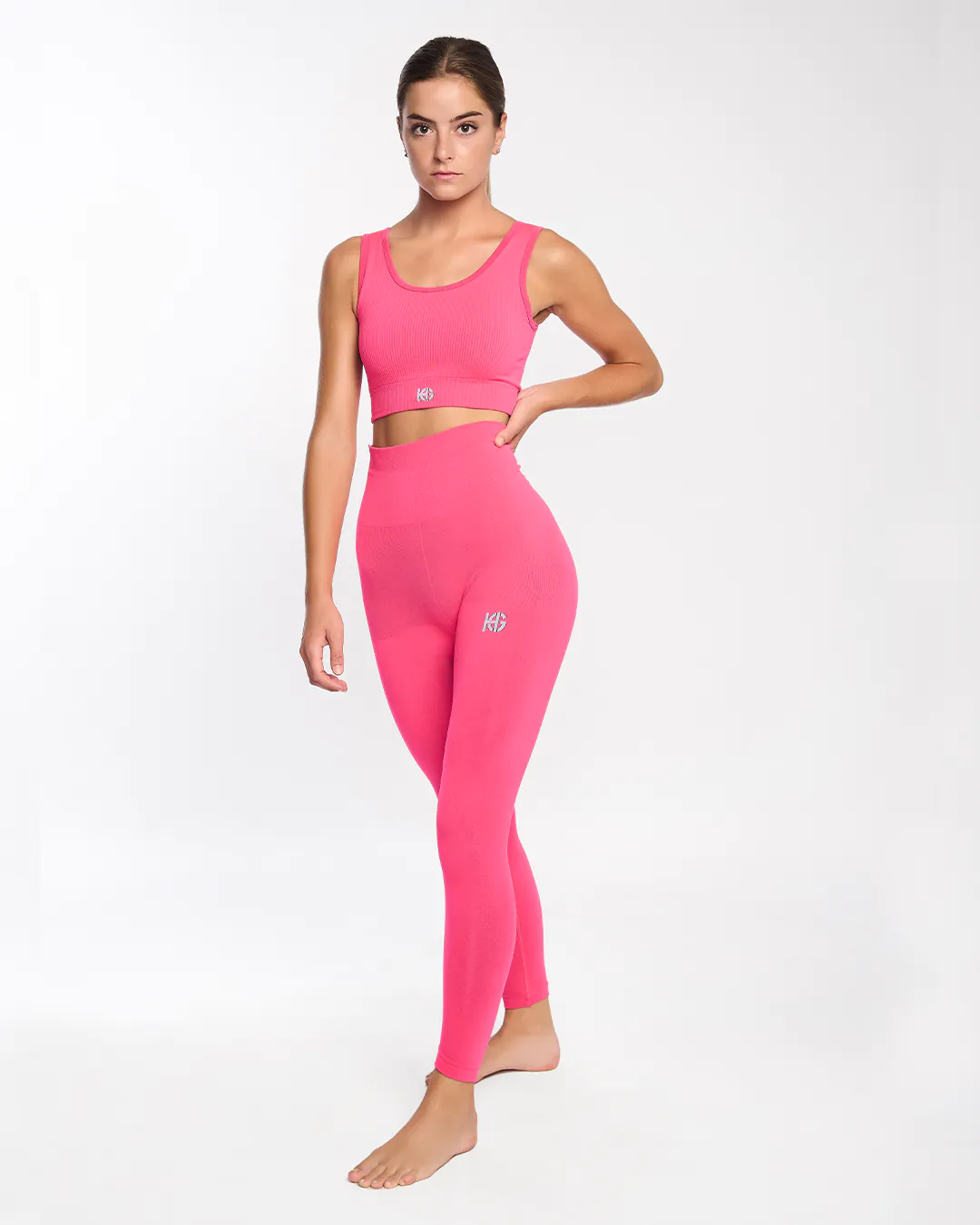 ARYS malla larga fucsia SportHG mujer