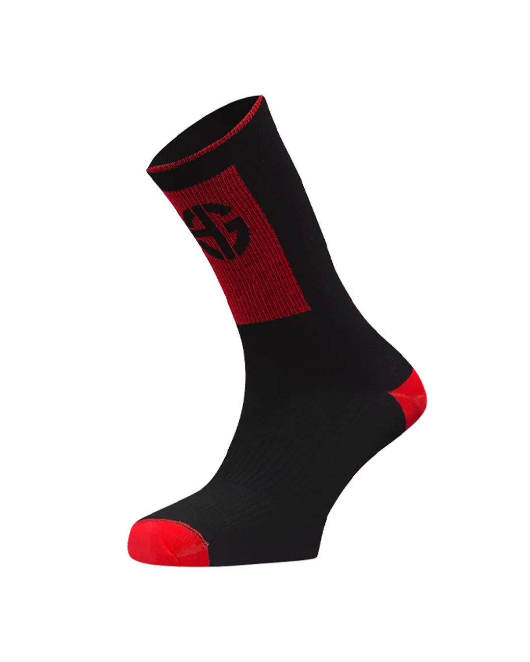 Mera negro rojo calcetines cortos SportHG