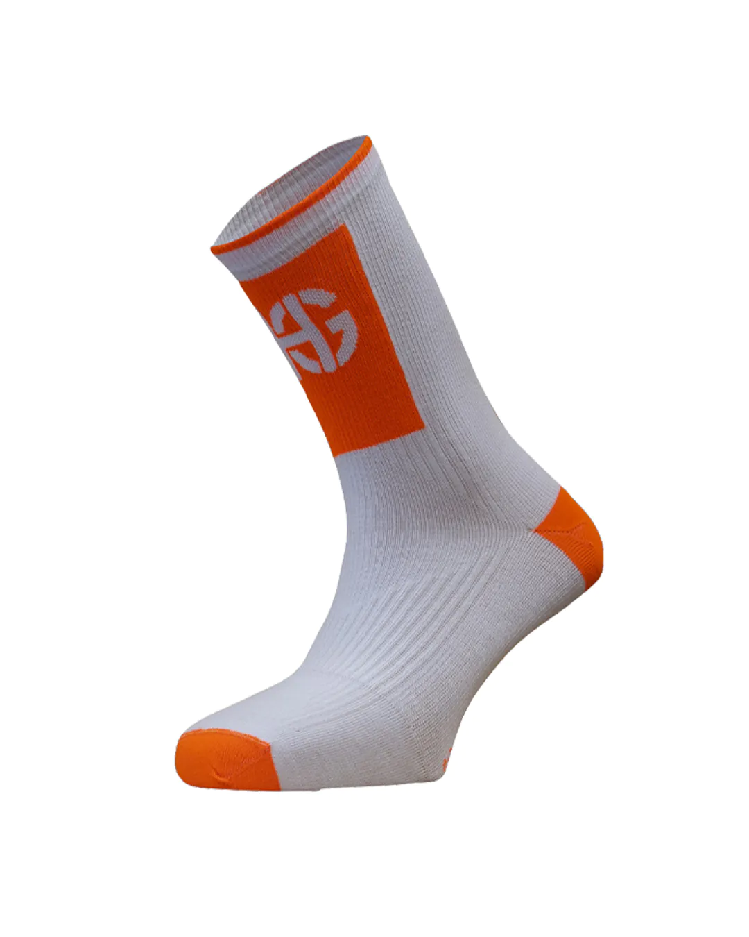 Mera blanco naranja calcetines cortos SportHG