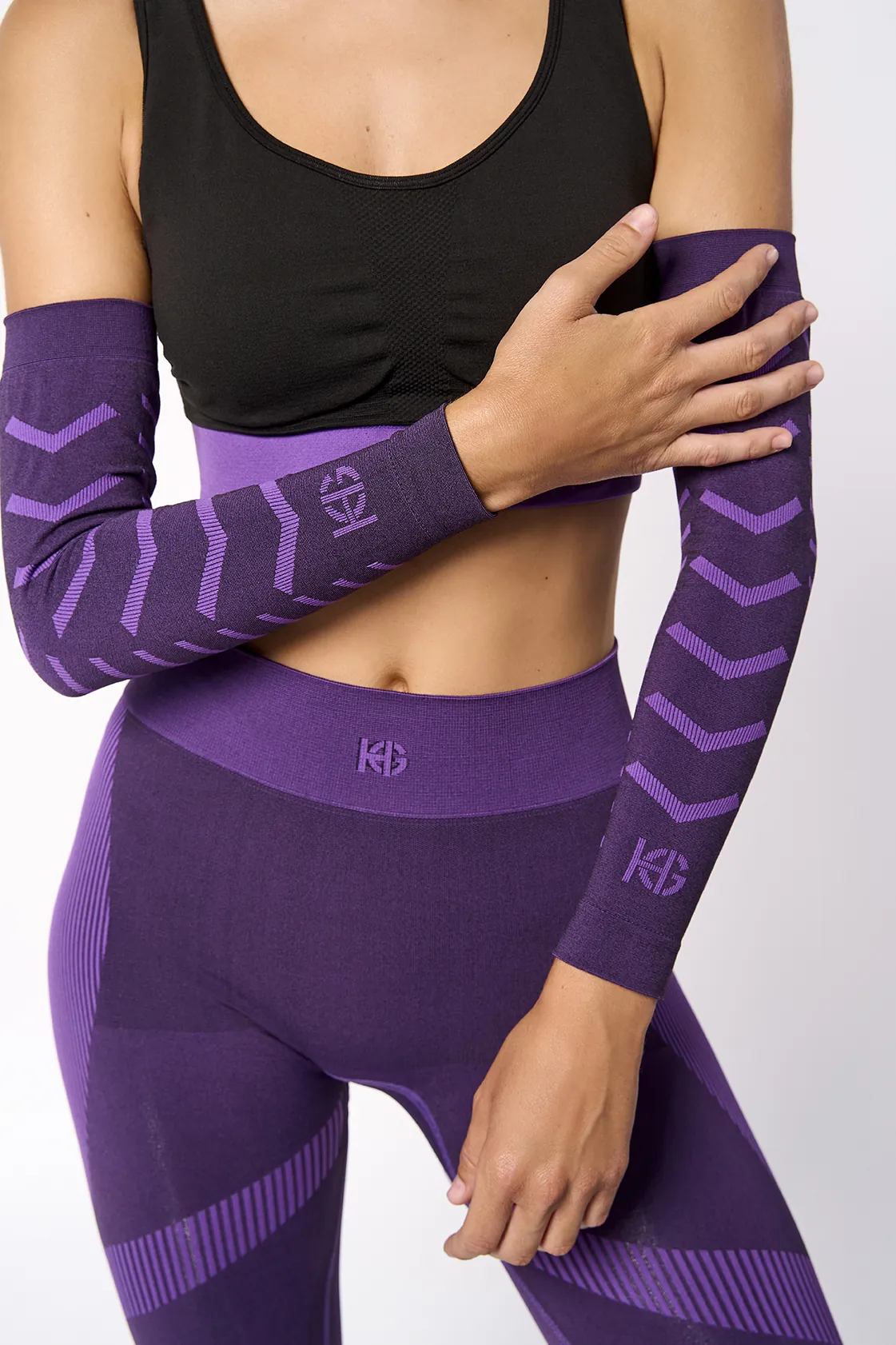 Bone lavanda manguitos técnicos SportHG
