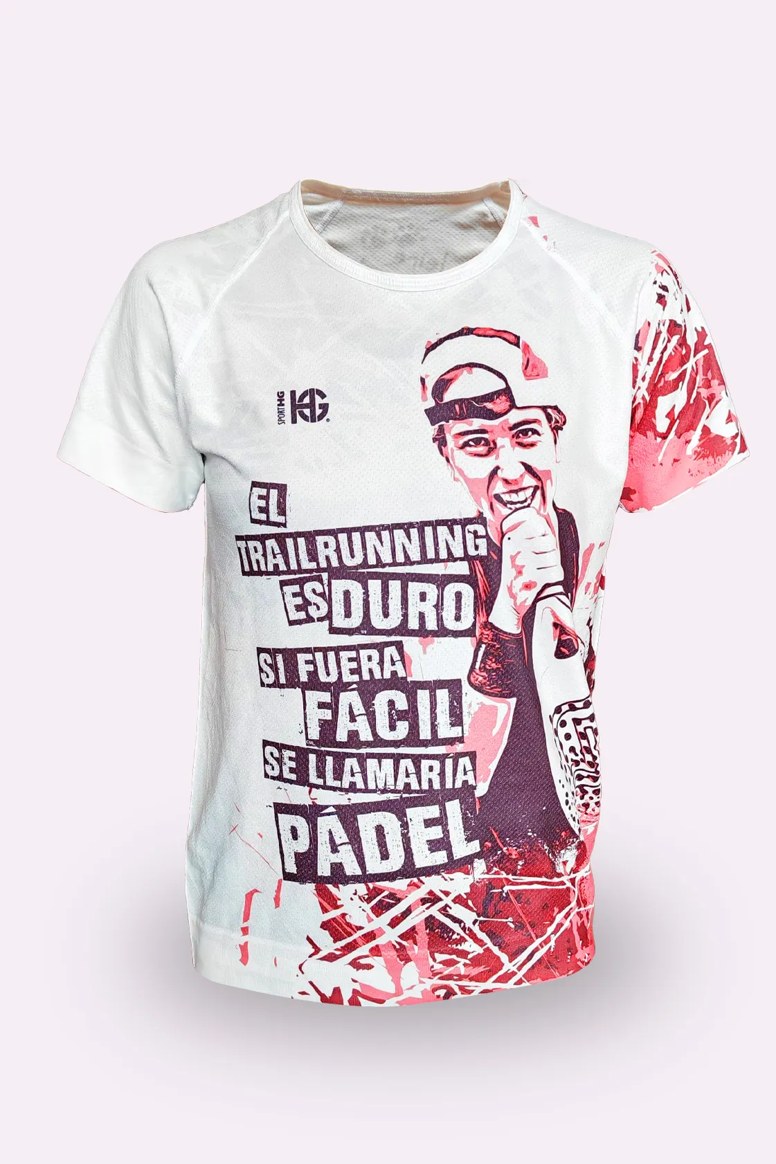 Leire Fernández camiseta técnica SportHG mujer